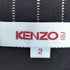 ケンゾーゴルフ KENZO GOLF デザイン刺繍 ハーフジップ ポロ レディース JPN:2