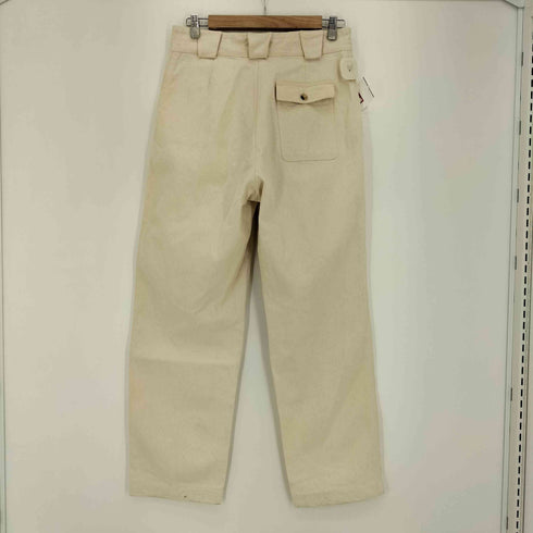 DE BONNE FACTURE タック ネップ コットンパンツ メンズ FR:44-48
