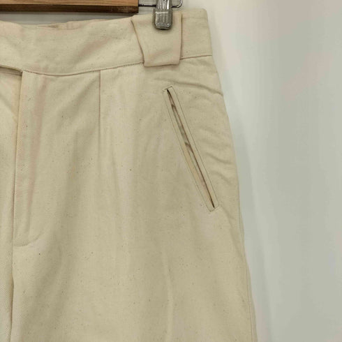 DE BONNE FACTURE タック ネップ コットンパンツ メンズ FR:44-48
