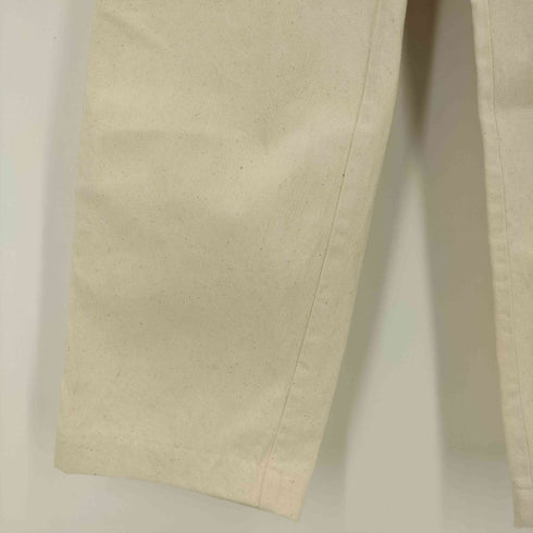 DE BONNE FACTURE タック ネップ コットンパンツ メンズ FR:44-48