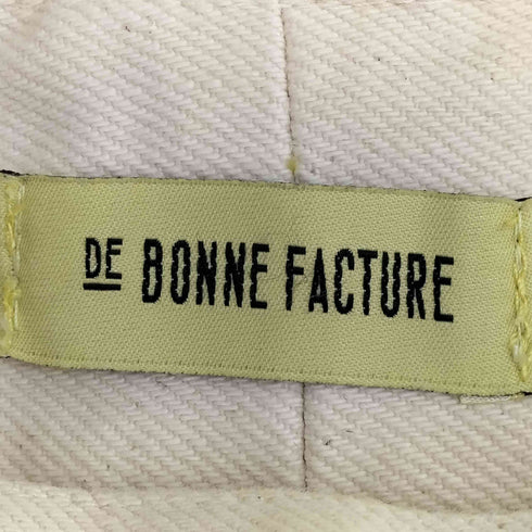 DE BONNE FACTURE タック ネップ コットンパンツ メンズ FR:44-48