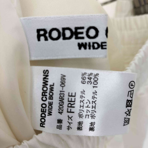 ロデオクラウンズワイドボウル RCWB/RODEO CROWNS WIDE BOWL ランダムティアードスカート レディース FREE