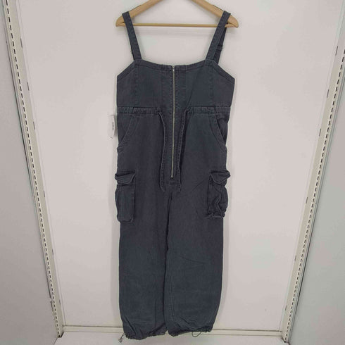 シールームリン Sea Room lynn ツイル ワークサロペット レディース M