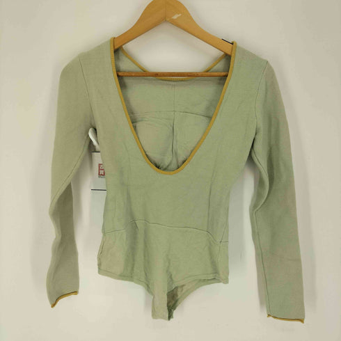 シールームリン Sea Room lynn RIB パッドin Back U Bodyスーツ レディース JPN:S