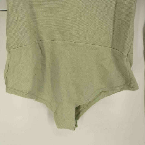 シールームリン Sea Room lynn RIB パッドin Back U Bodyスーツ レディース JPN:S