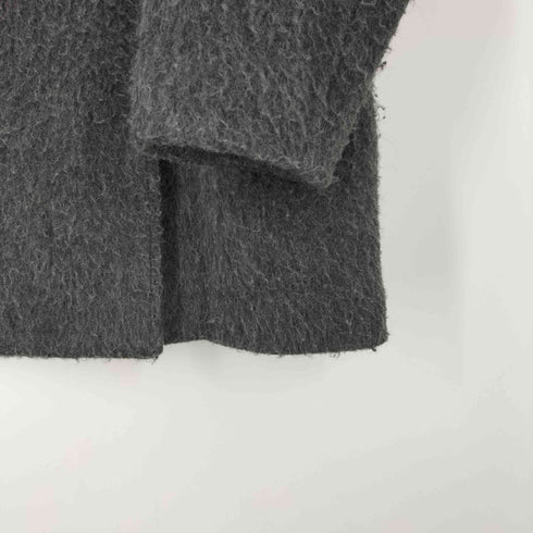 ナチュラルビューティーベーシック NATURAL BEAUTY BASIC 25AW スタンドネック シャギー ミディ コート レディース JPN:M
