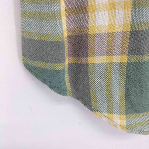 ラルフローレン RALPH LAUREN CLASSIC FIT ポニー刺繍 ボタンダウン チェックシャツ メンズ import:XS