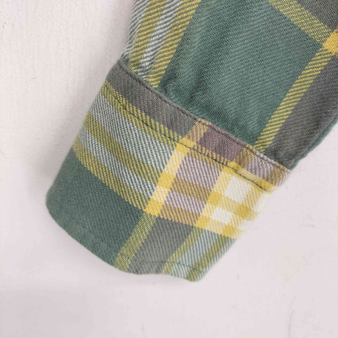 ラルフローレン RALPH LAUREN CLASSIC FIT ポニー刺繍 ボタンダウン チェックシャツ メンズ import:XS