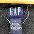 ギャップ Gap 00S ウール ナイロン ミックスファブリック ウエストベルト フーデッド ガウンコート メンズ import:L