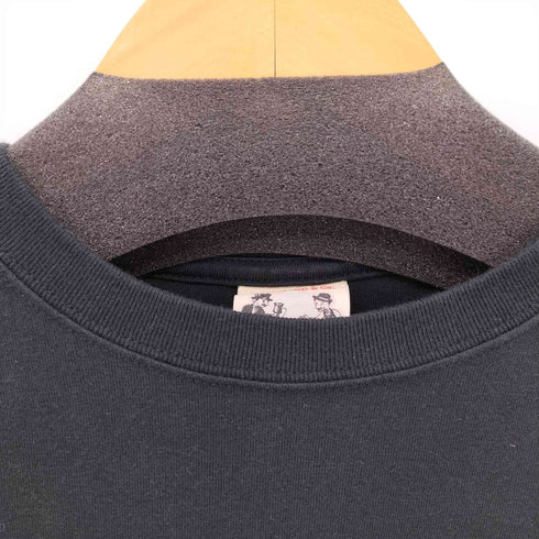 グラッドハンド GLADHAND Mr.SMILEY S/S T-SHIRTS ヴィンテージ染み込みプリント Tシャツ メンズ JPN:S