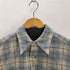 ペンドルトン PENDLETON 70-80S USA製 PURE VIRGIN WOOL バージンウール 開襟オープンカラー チェック ボード シャツ メンズ import:M