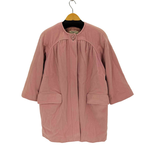 ヴァレンティノガラヴァーニ VALENTINO GARAVANI イタリア製 ノーカラーウールコート レディース 38/4