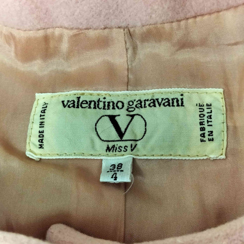 ヴァレンティノガラヴァーニ VALENTINO GARAVANI イタリア製 ノーカラーウールコート レディース 38/4