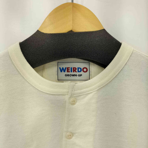 ウィアード WEIRDO WRD FINK S/S HENRY T-SHIRTS ヘンリーネック Tシャツ メンズ JPN:S