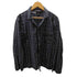 ピエールカルダン pierre cardin 開襟オープンカラー 4B チェック パジャマ シャツ メンズ import:L