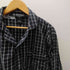 ピエールカルダン pierre cardin 開襟オープンカラー 4B チェック パジャマ シャツ メンズ import:L