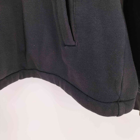 ステューシー Stussy 90s 紺タグ 背面アーチロゴ刺繍 コットンポリ スウェット地 コーチジャケット メンズ import:L