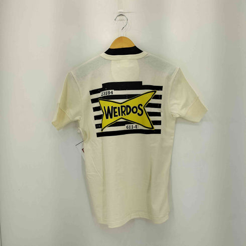 ウィアード WEIRDO WEIRDOS KUSTOM S/S HENRY T-SHIRTS プリントロゴ ヘンリーネックTシャツ メンズ JPN:M