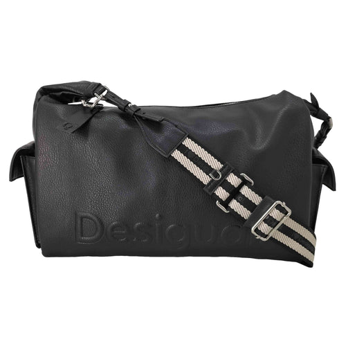 デシグアル Desigual ロゴ マキシショルダーバッグ レディース