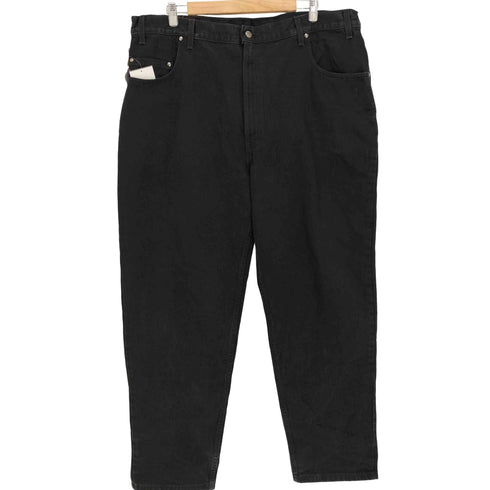 リーバイス Levis 1999年11月製 USA製 ボタン裏513 後染め 545 オーバーサイズ ブラックデニム メンズ W44 L32