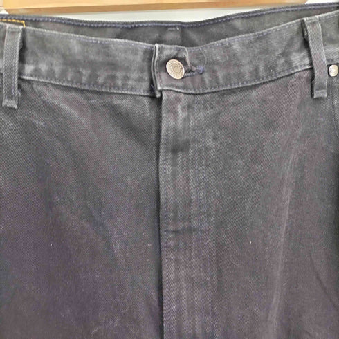 リーバイス Levis 1999年11月製 USA製 ボタン裏513 後染め 545 オーバーサイズ ブラックデニム メンズ W44 L32