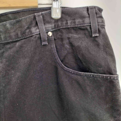 リーバイス Levis 1999年11月製 USA製 ボタン裏513 後染め 545 オーバーサイズ ブラックデニム メンズ W44 L32