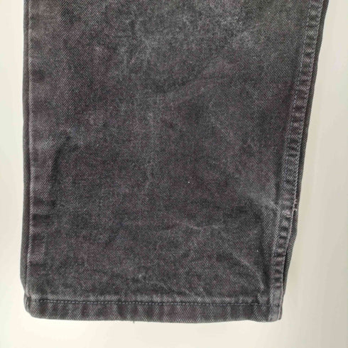 リーバイス Levis 1999年11月製 USA製 ボタン裏513 後染め 545 オーバーサイズ ブラックデニム メンズ W44 L32