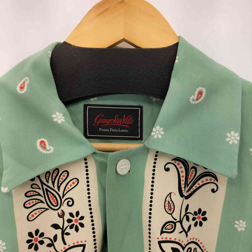 ギャングスタビル GANGSTERVILLE 24SS DIEGO - L/S SHIRTS レーヨン オープンカラーシャツ メンズ JPN:L