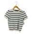ローレンラルフローレン LAUREN RALPH LAUREN レーヨン混S/Sボーダーニット レディース JPN:M