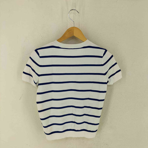 ローレンラルフローレン LAUREN RALPH LAUREN レーヨン混S/Sボーダーニット レディース JPN:M