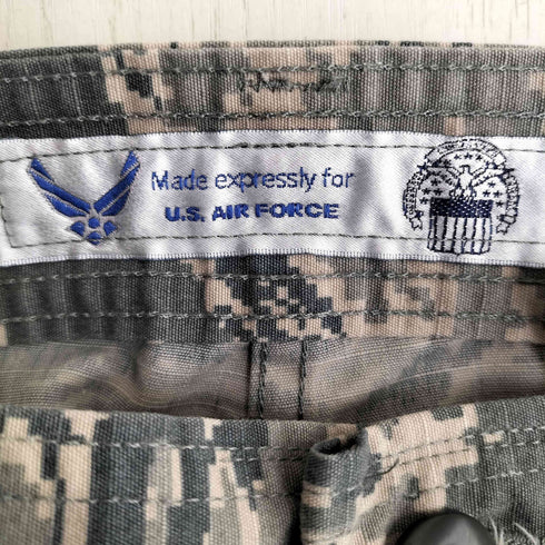 ユーエスエアーフォース U.S. AIR FORCE 14年会計 デジタルカモ UTILITY TROUSER ユーティリティ トラウザー メンズ 38L
