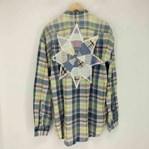 ポロラルフローレン POLO RALPH LAUREN BOYFRIEND FIT マドラスチェック L/Sコットンシャツ メンズ JPN:L