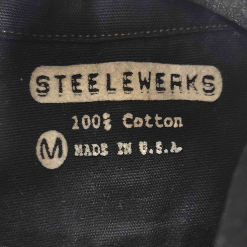 STEELEWERKS USA製 ステッチングジップアップジャケット メンズ JPN:M