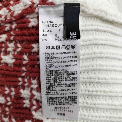 ハレ HARE バックフラワーカウチンニット メンズ FREE
