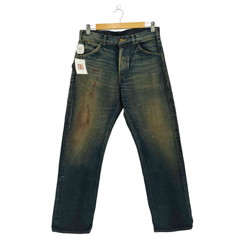 バイグラッドハンド BY GLADHAND GLADDEN DENIM TYPE-4 A ボタンフライ デニムパンツ メンズ JPN:L
