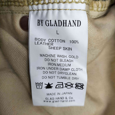 バイグラッドハンド BY GLADHAND GLADDEN DENIM TYPE-4 A ボタンフライ デニムパンツ メンズ JPN:L