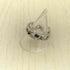 ディーゼル DIESEL D Logo Sterling Silver Band Ring メンズ 18号