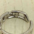 ディーゼル DIESEL D Logo Sterling Silver Band Ring メンズ 18号