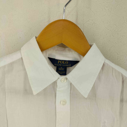 ポロラルフローレン POLO RALPH LAUREN ポニー刺繍 L/Sコットンシャツ レディース 16