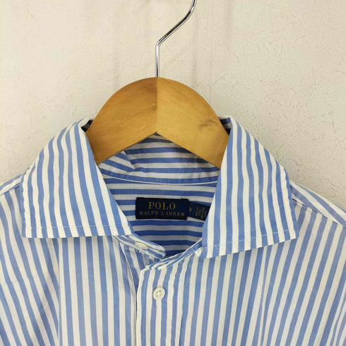 ポロラルフローレン POLO RALPH LAUREN ストライプポプリンシャツドレス レディース US:8