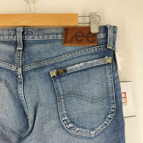 リー Lee 別注 インディゴ ストレートデニムパンツ メンズ UK:32-33