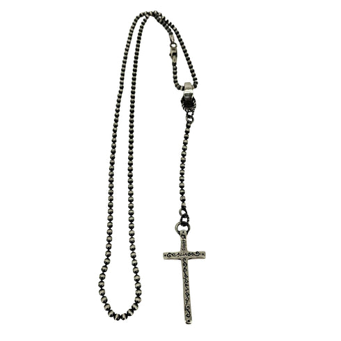 ギャングスタビル GANGSTERVILLE ROSARY ロザリオ ネックレス シルバー925 メンズ