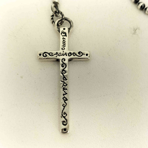 ギャングスタビル GANGSTERVILLE ROSARY ロザリオ ネックレス シルバー925 メンズ