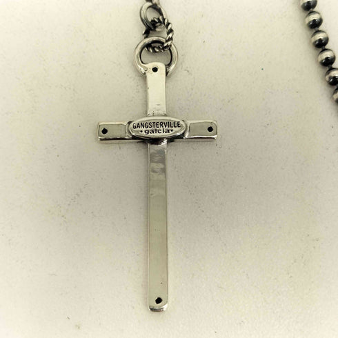 ギャングスタビル GANGSTERVILLE ROSARY ロザリオ ネックレス シルバー925 メンズ