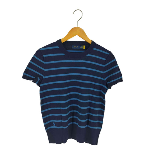 ポロラルフローレン POLO RALPH LAUREN ボーダーS/Sニットトップス レディース JPN:M