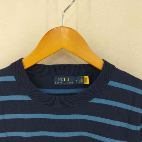 ポロラルフローレン POLO RALPH LAUREN ボーダーS/Sニットトップス レディース JPN:M