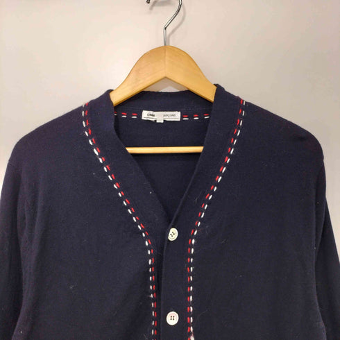コムデギャルソン COMME des GARCONS AD2009 ステッチデザイン ウール カーディガン レディース JPN:M