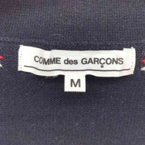 コムデギャルソン COMME des GARCONS AD2009 ステッチデザイン ウール カーディガン レディース JPN:M
