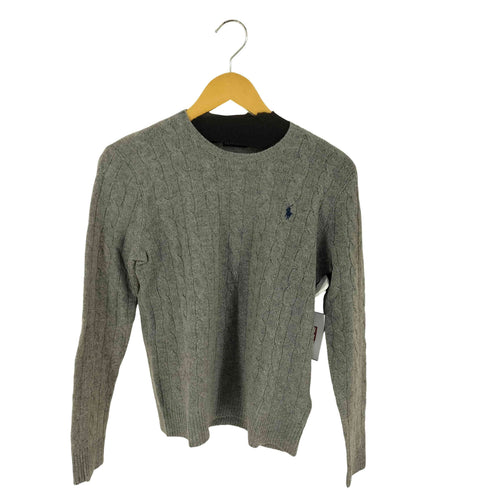 ポロラルフローレン POLO RALPH LAUREN cashmere カシミヤ混 ケーブルニットセーター レディース JPN:M