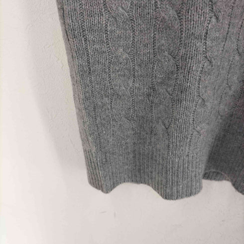 ポロラルフローレン POLO RALPH LAUREN cashmere カシミヤ混 ケーブルニットセーター レディース JPN:M